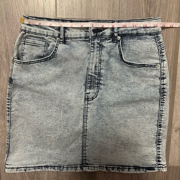 ZARA Denim Mini-Skirt Size S - Picture 7 of 7